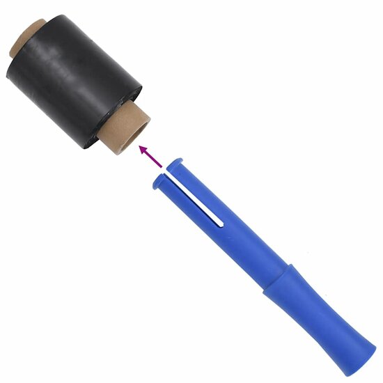 Stretchfolies 10 Stuks 23 &Mu;m 10 cm x 150 m Zwart