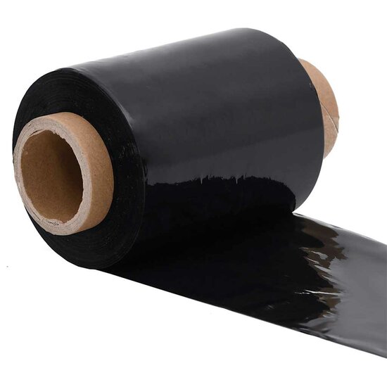 Stretchfolies 10 Stuks 23 &Mu;m 10 cm x 150 m Zwart