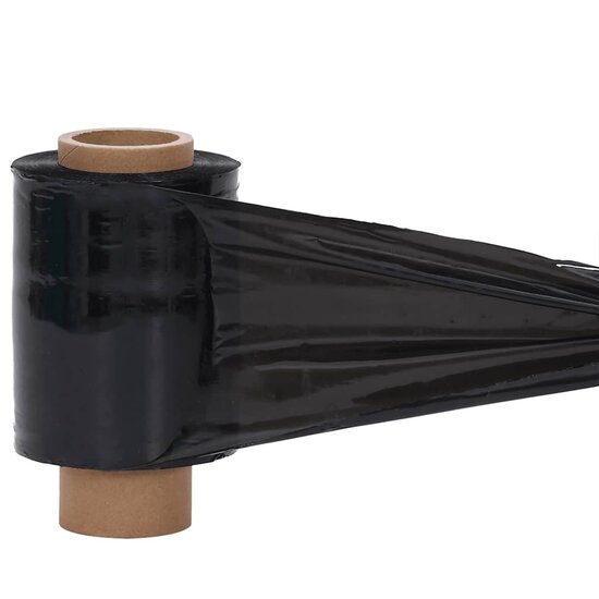 Stretchfolies 10 Stuks 23 &Mu;m 10 cm x 150 m Zwart