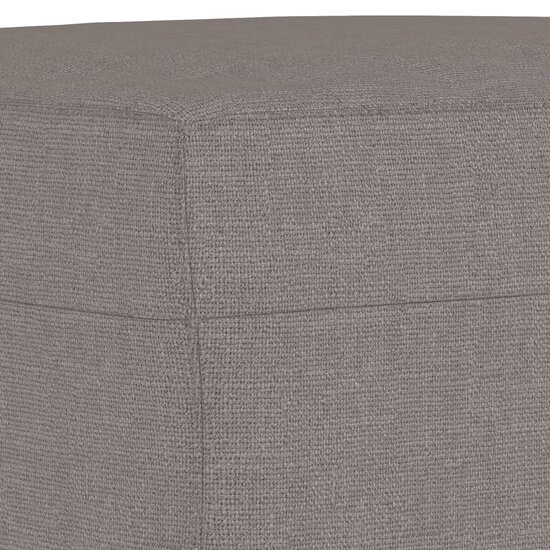 3-delige Loungeset met kussens stof taupe