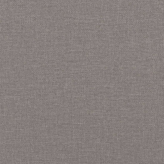3-delige Loungeset met kussens stof taupe