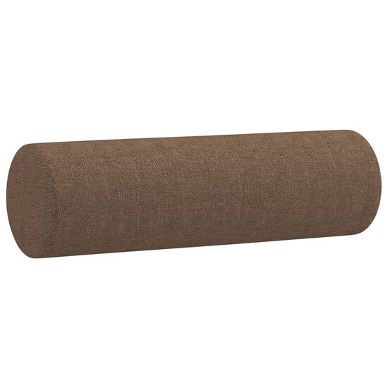 3-delige Loungeset met kussens stof bruin