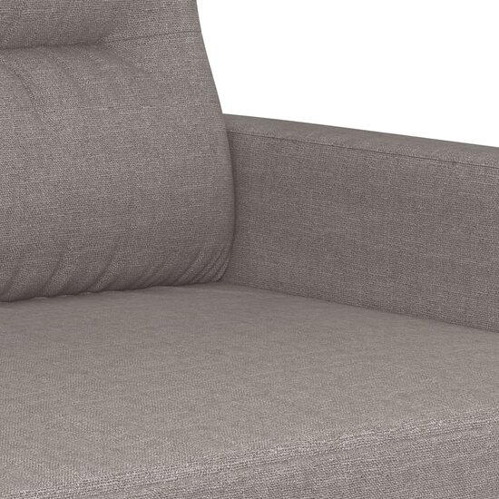 4-Delige Loungeset Met Kussens Stof Taupe