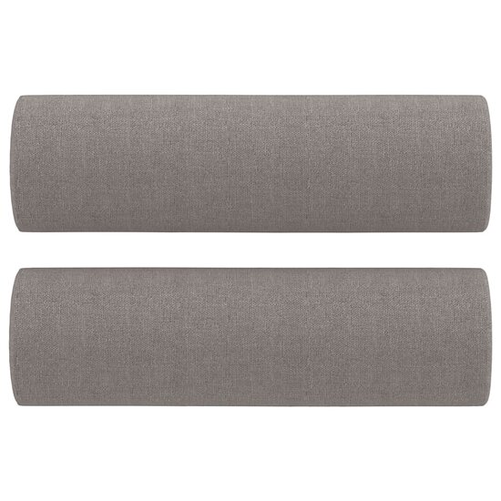 4-Delige Loungeset Met Kussens Stof Taupe