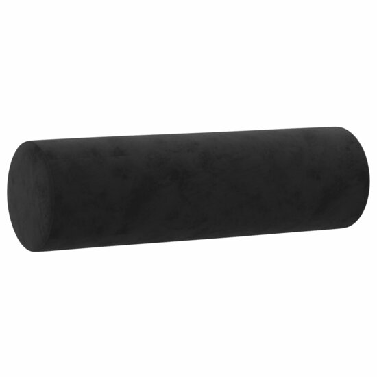 3-Delige Loungeset Met Kussens Fluweel Zwart