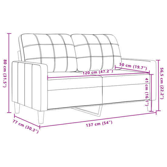 2-Delige Loungeset Met Kussens Fluweel Roze