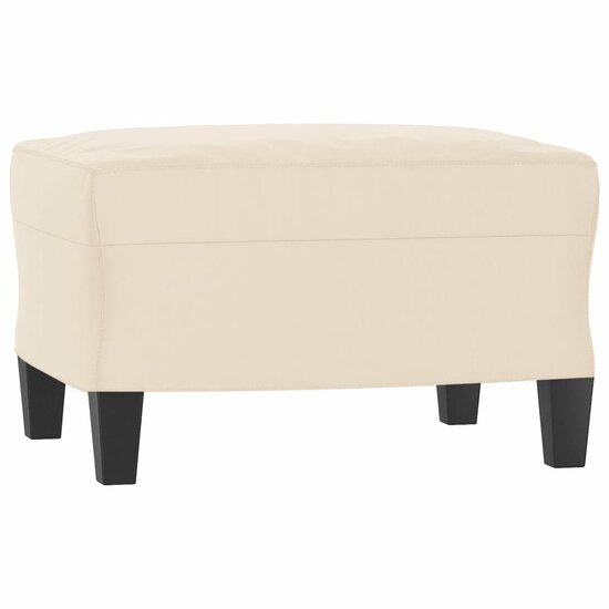 3-Delige Loungeset Met Kussens Microvezelstof Beige