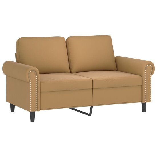 4-Delige Loungeset Met Kussens Fluweel Bruin