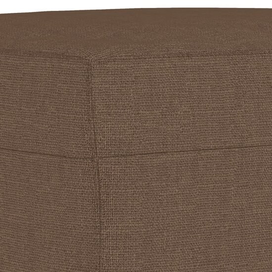 4-Delige Loungeset Met Kussens Stof Bruin