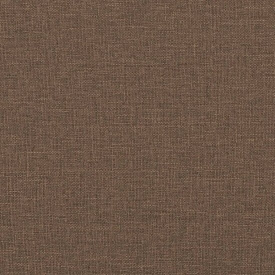 3-Delige Loungeset Met Kussens Stof Bruin