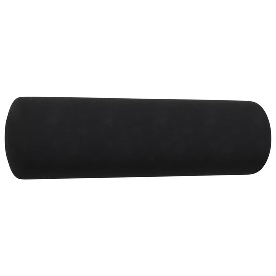 4-Delige Loungeset Met Kussens En Bolsters Fluweel Zwart