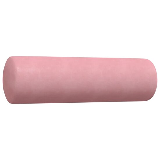 4-Delige Loungeset Met Kussens En Bolsters Fluweel Roze