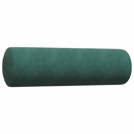 4-Delige Loungeset Met Kussens En Bolsters Fluweel Donkergroen
