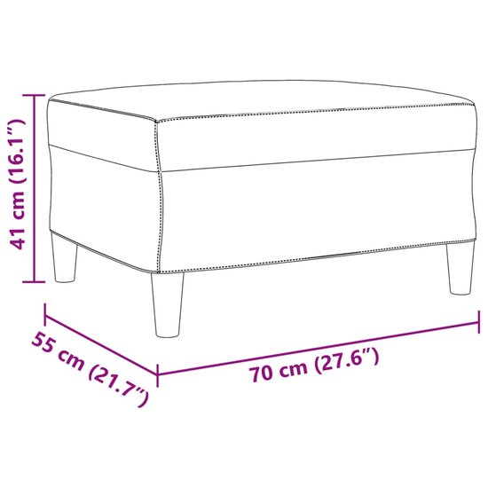 3-Delige Loungeset Met Kussens En Bolsters Fluweel Roze