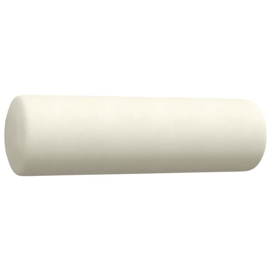 2-Delige Loungeset En Bolsters Fluweel Kleurig Cr&egrave;me met kussens