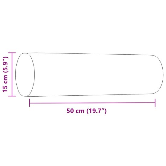 2-Delige Loungeset Met Sierkussens Stof Lichtgrijs