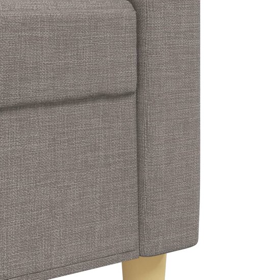 2-Delige Loungeset Stof Taupe