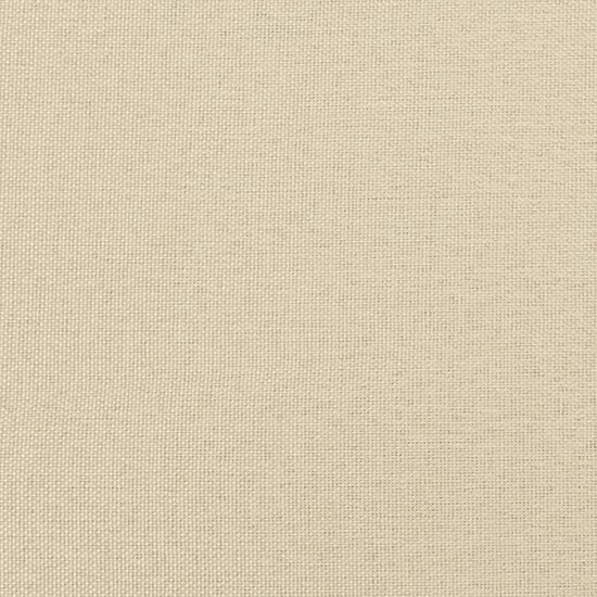 3-Zitsbank Met Sierkussens Stof Kleurig 210 cm Cr&egrave;me