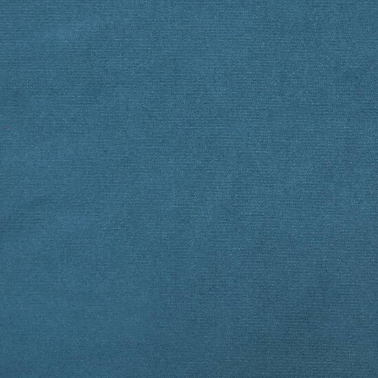 Tweezitsbank Met Sierkussens Fluweel 140 cm Blauw