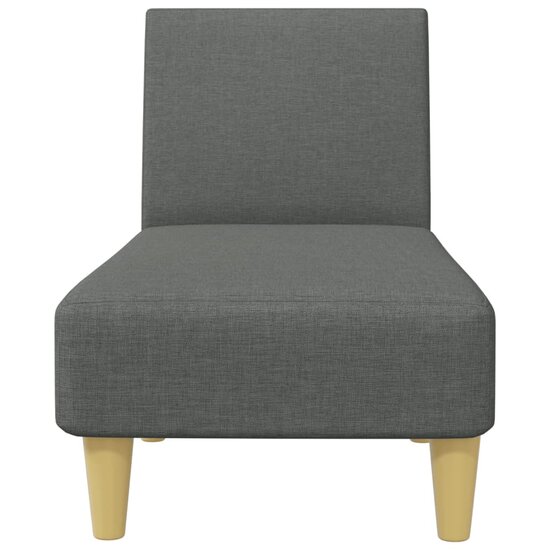 2-Delige Loungeset Stof Donkergrijs