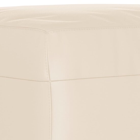 4-delige Loungeset met kussens microvezelstof beige