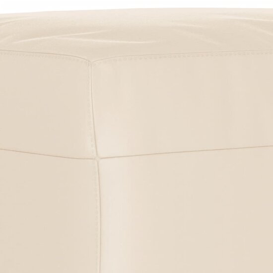 4-Delige Loungeset Met Kussens Microvezelstof Beige