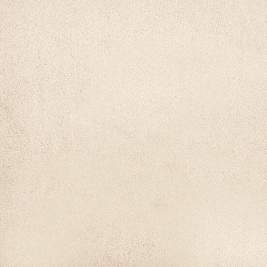 3-Delige Loungeset Met Kussens Microvezelstof Beige
