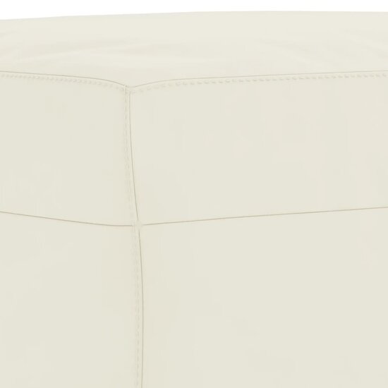 3-Delige Loungeset Fluweel Kleurig Cr&egrave;me