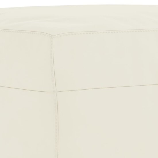 3-Delige Loungeset Met Kussens Fluweel Kleurig Cr&egrave;me