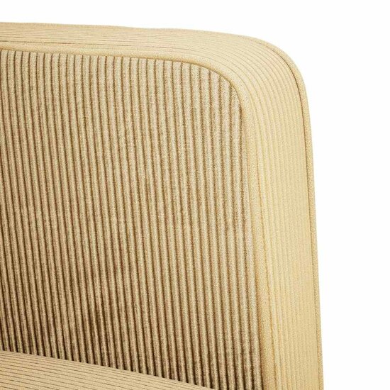 Loveseat Bank 109 Cm Corduroy Stof Lichtgroen Grijs Lichtgroengrijs