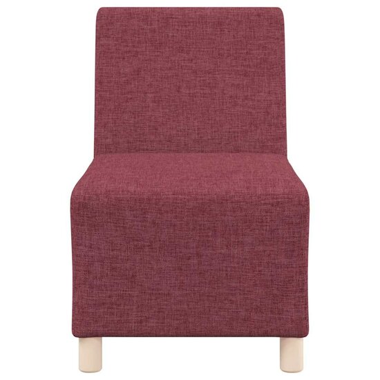 Fauteuil 55 Cm Stof Wijnrood