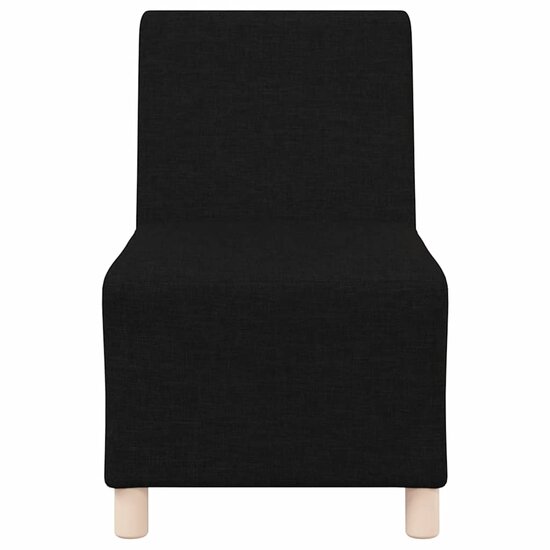 Fauteuil 55 cm stof zwart