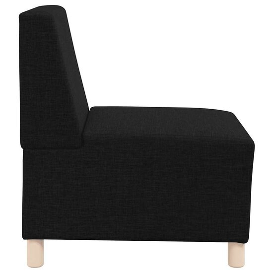 Fauteuil 55 cm stof zwart