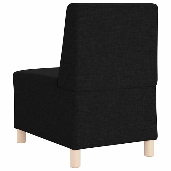 Fauteuil 55 cm stof zwart