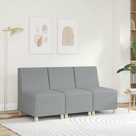 Fauteuil 55 Cm Stof Lichtgrijs