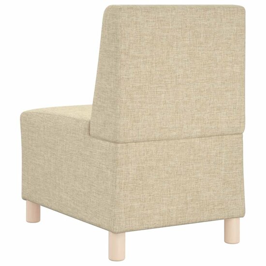 Fauteuil 55 Cm Stof Kleurig Cr&egrave;me
