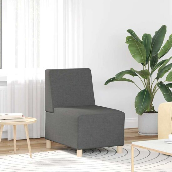 Fauteuil 55 Cm Stof Donkergrijs