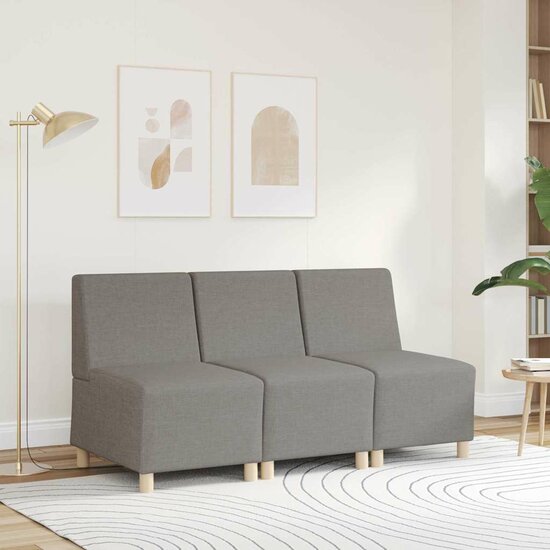Fauteuil 55 Cm Stof Taupe