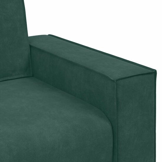 Tweezitsbank Fluweel 120 cm Donkergroen