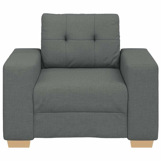 Fauteuil Stof 60 cm Donkergrijs