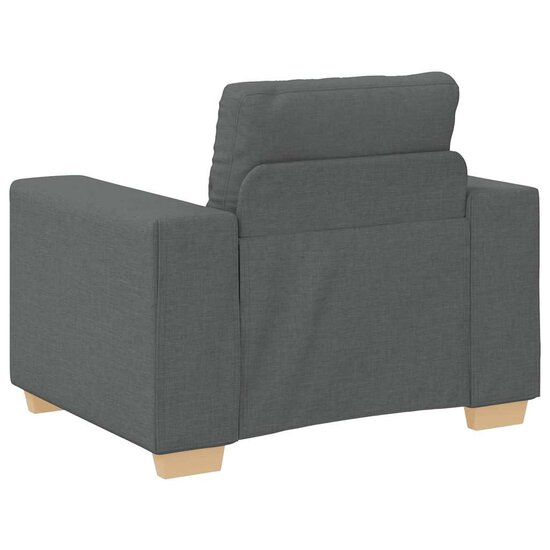 Fauteuil Stof 60 cm Donkergrijs