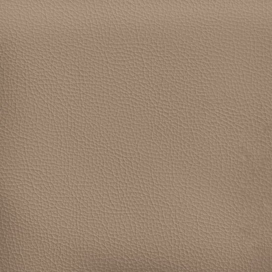 3-Delige Loungeset Chesterfield-Stijl Kunstleer Kleur Cappuccino