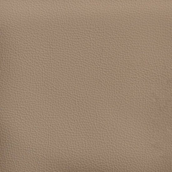 2-Delige Loungeset Chesterfield-Stijl Kunstleer Kleur Cappuccino