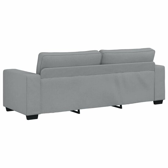 3-Zitsbank Stof 180 cm Lichtgrijs