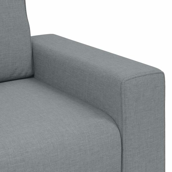 3-Zitsbank Stof 180 cm Lichtgrijs