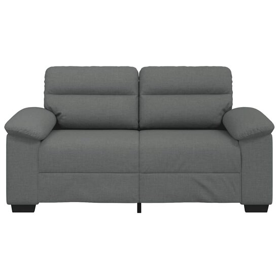 2-Zitsbank Stof 120 cm Donkergrijs
