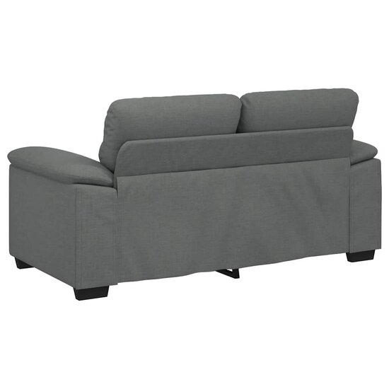 2-Zitsbank Stof 120 cm Donkergrijs