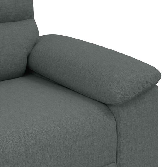 2-Zitsbank Stof 120 cm Donkergrijs