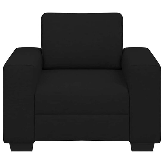 Fauteuil Stof 60 cm Zwart