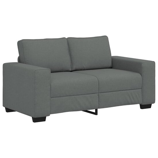 2-Zitsbank Stof 120 cm Donkergrijs